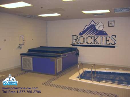 The Colorado Rockies are proud owners of Polarzone Hydrotherapy Spas